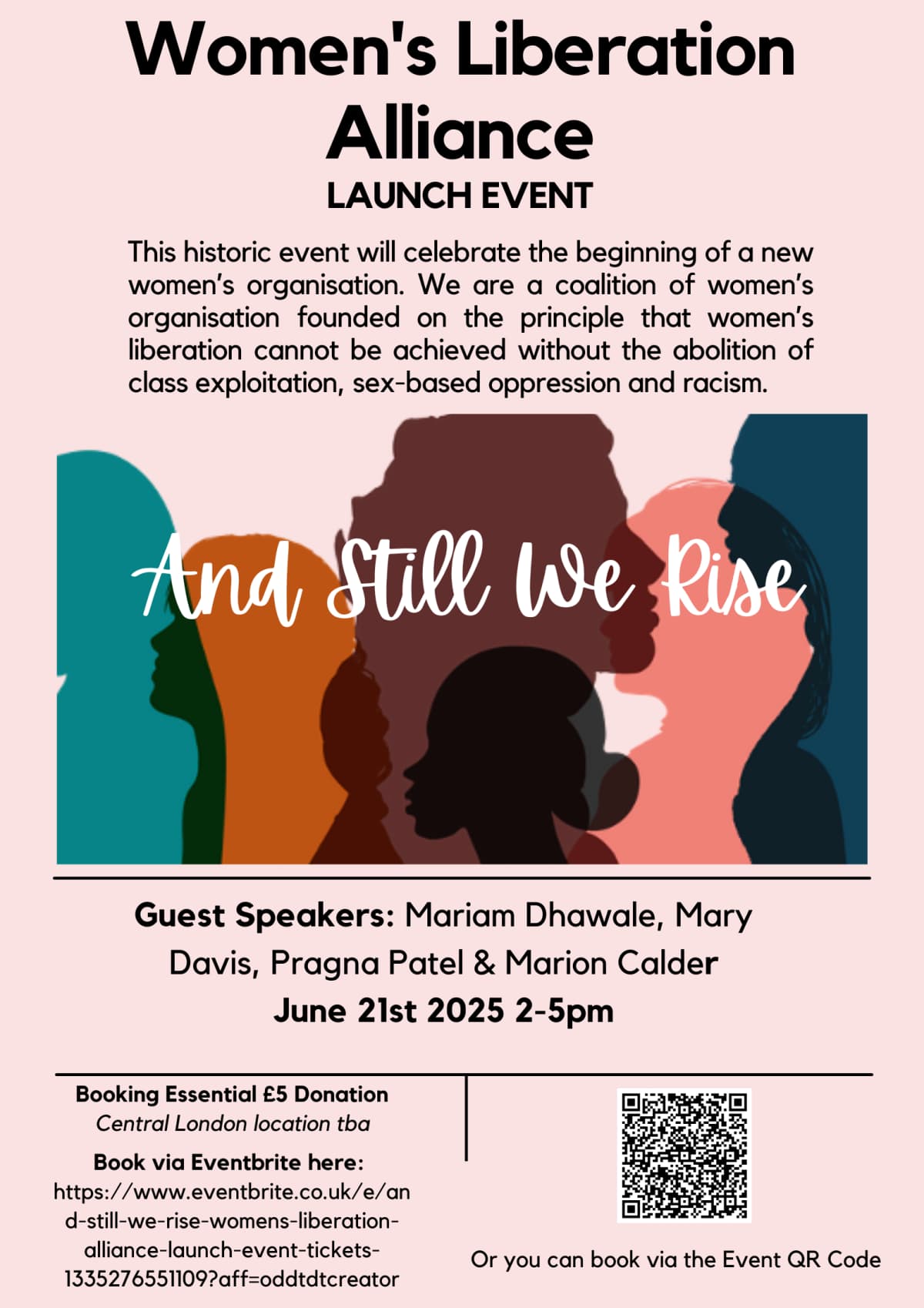 And Still We Rise: Launch of the Women's Liberation Alliance