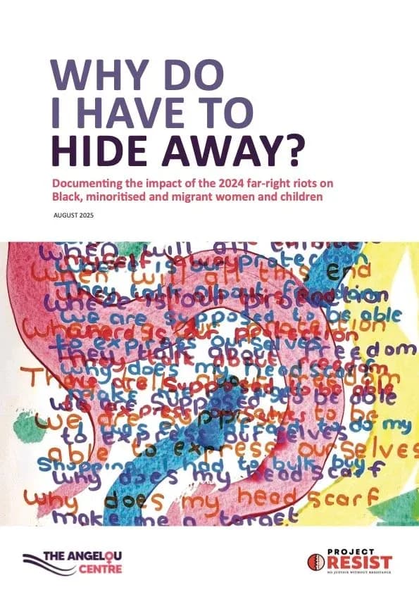 Launch of New Project Resist Report: Why do I have to hide away?